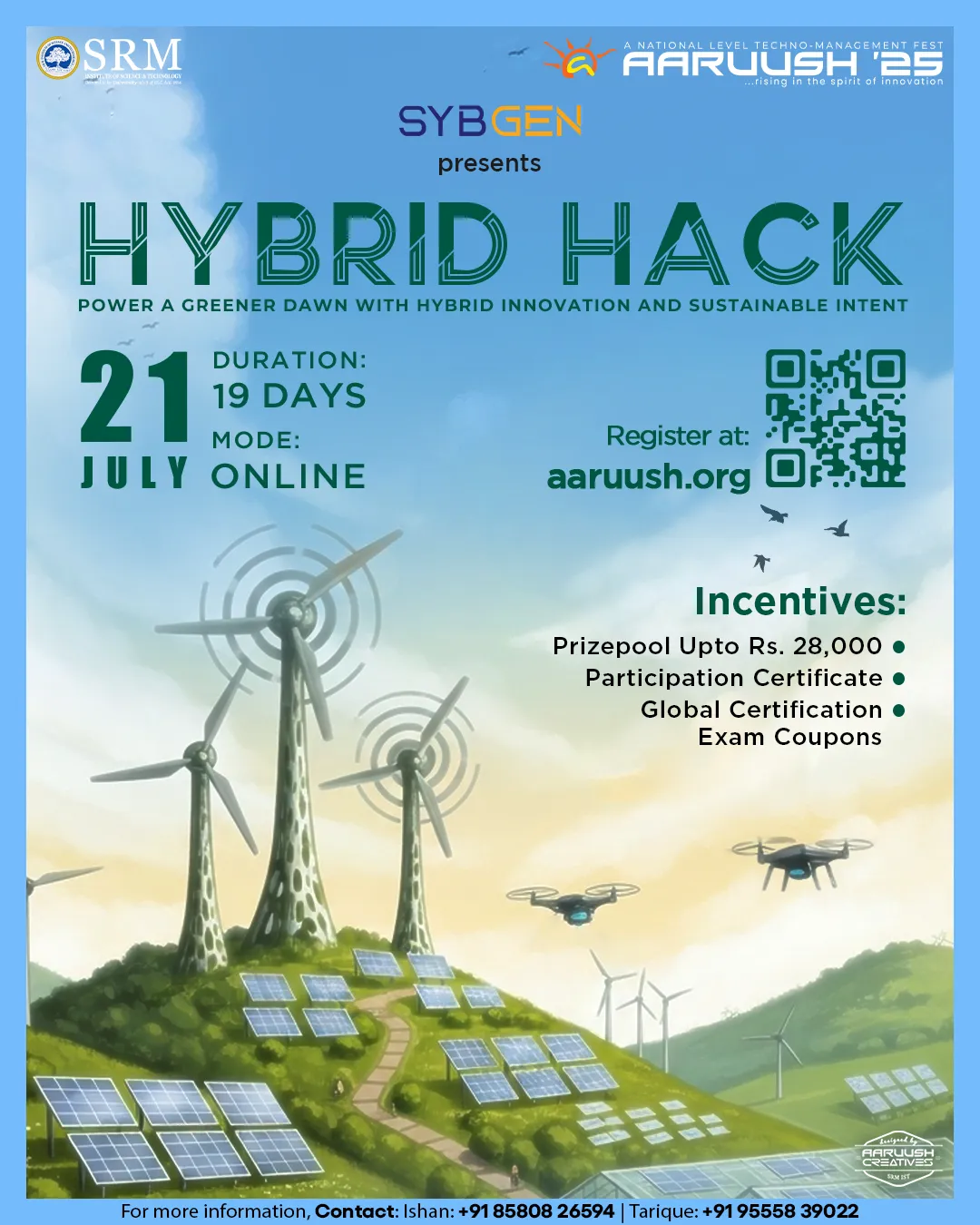 Hybrid Hack - Aaruush 25 Image