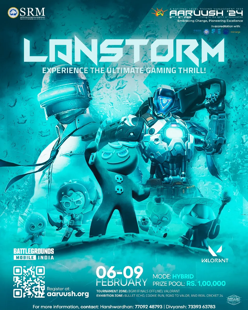 Lanstorm (Valorant, BGMI, RTV, Bullet Echo, CRI, Real Cricket 24) Image